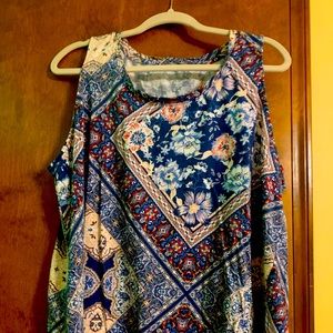 Womens plus Maurice’s tank top size 3x